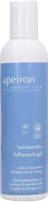 Гель для ног очищающий Apeiron Invigorating Foot Cleansing Gel освежающий, с морской солью, 200 мл