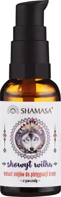 Масло для бороды Shamasa смесь масел, с ароматом пачули, 50 мл