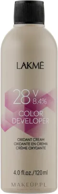Крем-окислитель для волос Lakme Color Developer 28V, 8,4%, для осветления и окрашивания седины