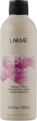 Крем-окислитель для волос Lakme Color Developer 38V, 11,5%, для осветления на 4–5 оттенков