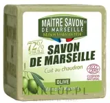 Оливковое марсельское мыло Maitre Savon De Marseille Olive Soap, 300 г — фото 1