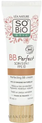 BB крем для лица So'Bio Etic BB Perfect FPS 10 многофункциональный, 5 в 1, 30 мл