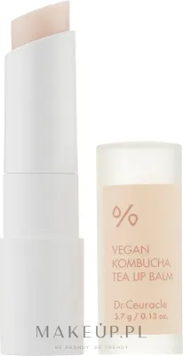 Dr.Ceuracle Vegan Kombucha Tea Lip Balm бальзам для губ увлажняющий с экстрактом комбучи 3,7 г, веганский уход за сухими губами
