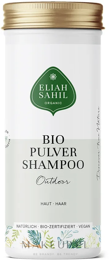 Шампунь-порошок для волос и тела Eliah Sahil Powder Shampoo Outdoor для походов и путешествий, 100 г