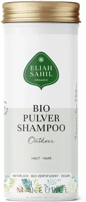 Шампунь-порошок для волос и тела Eliah Sahil Powder Shampoo Outdoor для походов и путешествий, 100 г