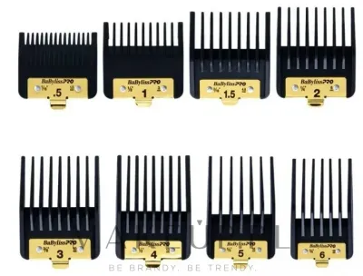 Насадки для машинки для стрижки BaByliss PRO FX8700 и FX825E, 1,5–19 мм, 8 шт