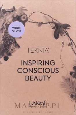 Тонирующий набор для светлых волос Lakme Teknia White Silver шампунь и маска против желтизны 300+250 мл