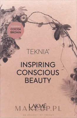 Тонирующий набор Lakme Teknia Color Refresh Cocoa Brown шампунь и маска для коричневых волос с какао 300+250 мл