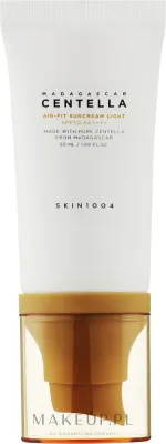 Крем солнцезащитный ультралёгкий SKIN1004 Madagascar Centella Air-Fit Suncream Light SPF30 PA++++, с центеллой, 50 мл