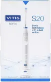 Электрическая зубная щётка Dentaid Vitis Sonic S20 средней жёсткости, 3 режима, 1 шт — фото 1