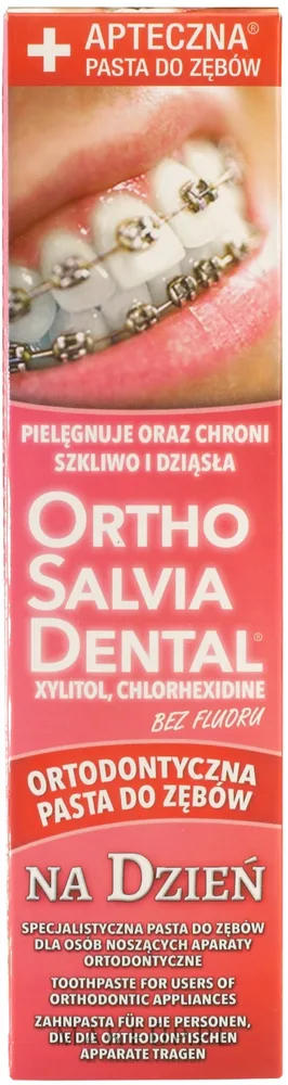 Зубная паста Atos Ortho Salvia Dental Day Toothpaste дневная, для брекетов, 75 мл