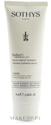 Sothys Hydra Hyaluronic Acid сыворотка для лица ультраувлажняющая 75 мл, увлажняющая сыворотка с гиалуроновой кислотой для обезвоженной кожи