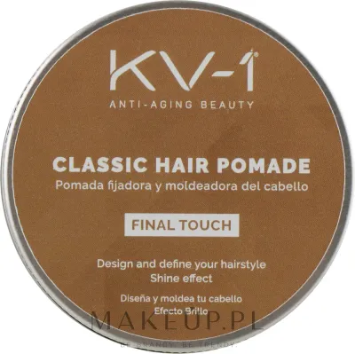 Помада для волос KV-1 Final Touch Classic Hair Pomade, классическая, с эффектом блеска, 50 мл