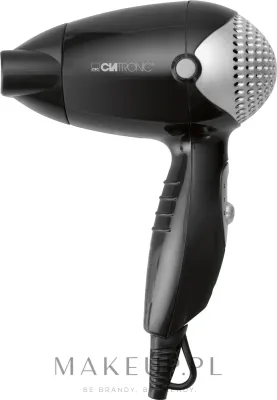 Фен Clatronic HT 3393 черный 1200 Вт компактный, 2 режима нагрева