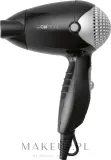 Фен Clatronic HT 3393 черный 1200 Вт компактный, 2 режима нагрева — фото 1