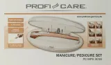 Маникюрный набор ProfiCare PC-MPS 3016 аппарат с 6 насадками в футляре — фото 3