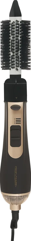 Фен-щетка ProfiCare PC-HAS 3011 черная 1800 Вт, две насадки 25 и 35 мм