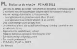 Фен-щетка ProfiCare PC-HAS 3011 черная 1800 Вт, две насадки 25 и 35 мм — фото 5