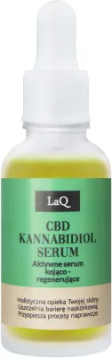 Сыворотка для лица LaQ CBD Kannabidiol успокаивающая регенерирующая с каннабидиолом 30 мл