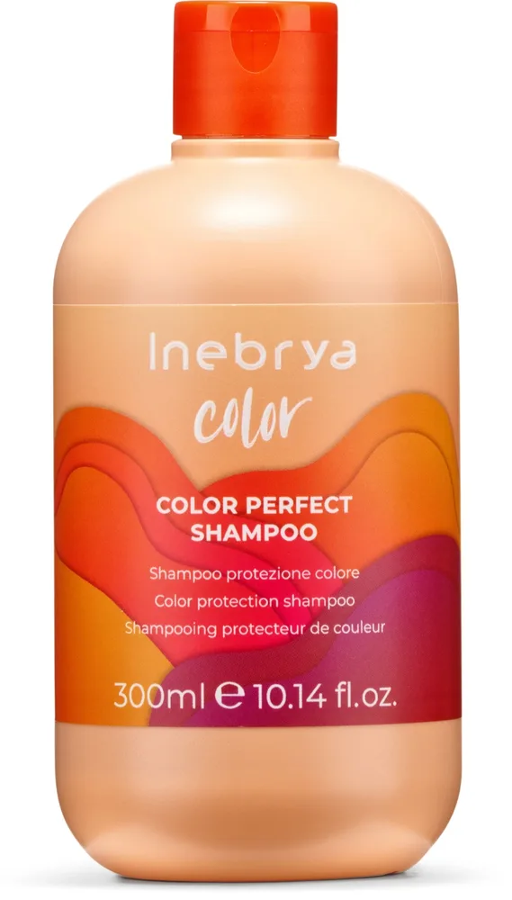Шампунь Inebrya Color Perfect для защиты цвета окрашенных волос, с морскими водорослями, 300 мл, Италия
