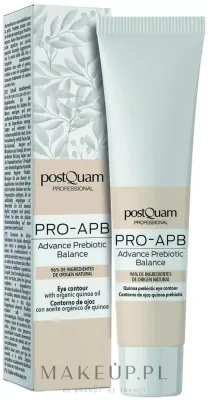 Крем для кожи вокруг глаз PostQuam Pro-APB Quinoa Prebiotic Eye Contour с киноа, разглаживающий, 15 мл