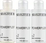 Лосьон для волос Selective Professional Powerplex Kit набор для восстановления окрашенных волос 3 x 100 мл — фото 2