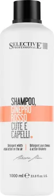 Шампунь для волос Selective Professional Artistic Flair Ginepro Rosso Shampoo, Красный можжевельник, с экстрактом можжевельника