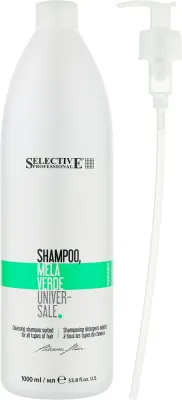 Шампунь для волос Selective Professional Artistic Flair Mella Verde Shampoo, Зелёное яблочко, для всех типов волос