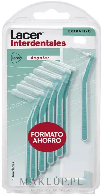 Межзубная щётка Lacer Interdental Extra Fine Angular Brush угловая, синяя, 10 шт