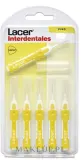 Межзубная щётка Lacer Interdental Fine Straight Brush прямая, жёлтая, 6 шт — фото 1