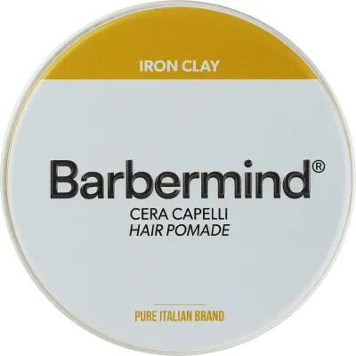 Помада для волос с глиной Barber Mind Iron Clay Pomade, ультрасильной фиксации, матовая, 100 мл