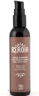 Масло для тела лица и волос Beroia Argan аргановое с витамином Е 80 мл