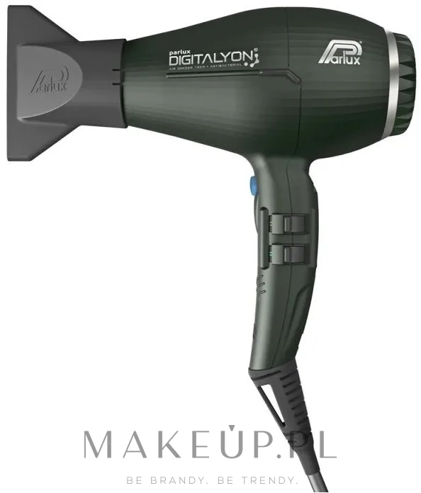 Фен для волос Parlux Digitalyon Anthracite Hair Dryer с бесщёточным мотором, с ионизацией, 2400 Вт, 1 шт