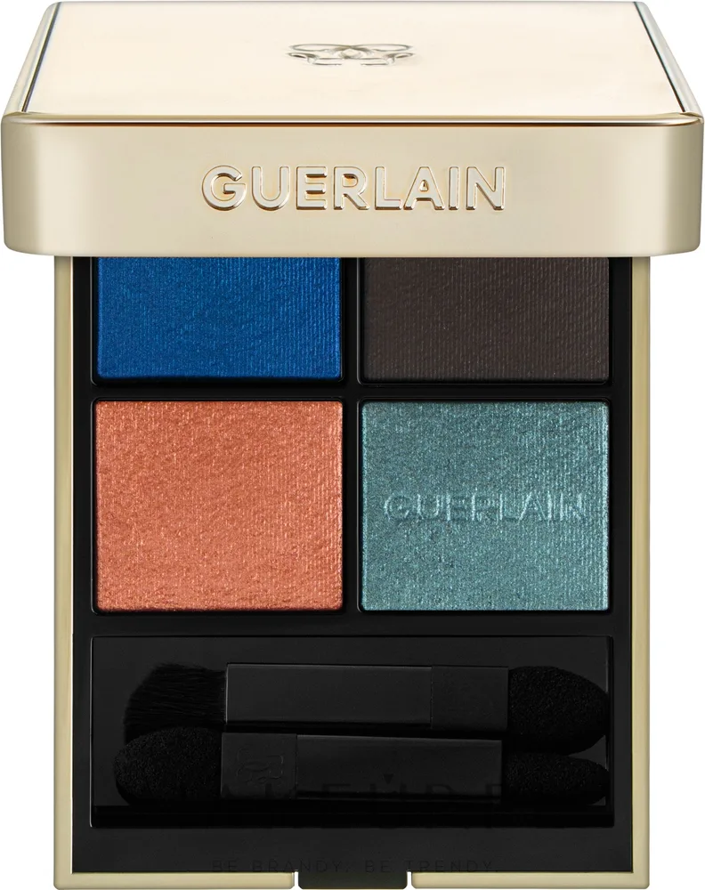 Палетка теней для век Guerlain Ombre G Quad Eyeshadow Palette 4 оттенка, оттенок 360 - Mystic Peacock