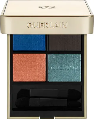 Палетка теней для век Guerlain Ombre G Quad Eyeshadow Palette 4 оттенка, оттенок 360 - Mystic Peacock
