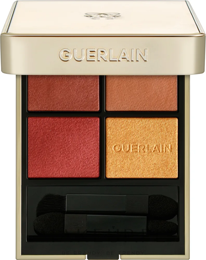 Палетка теней для век Guerlain Ombre G Quad Eyeshadow Palette 4 оттенка, оттенок 214 - Exotic Orchid