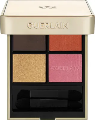 Палетка теней для век Guerlain Ombre G Quad Eyeshadow Palette 4 оттенка, оттенок 555 - Metal Butterfly