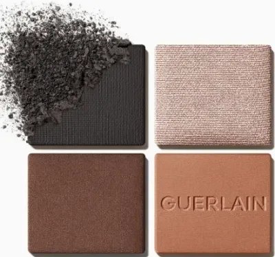 Палетка теней для век Guerlain Ombre G Quad Eyeshadow Palette 4 оттенка, оттенок 131 - Birdy Beige