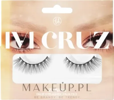 Накладные ресницы BH Cosmetics Ivi Cruz Zarina False Eyelashes, эффект кошачьего глаза, до 15 применений, 2 шт