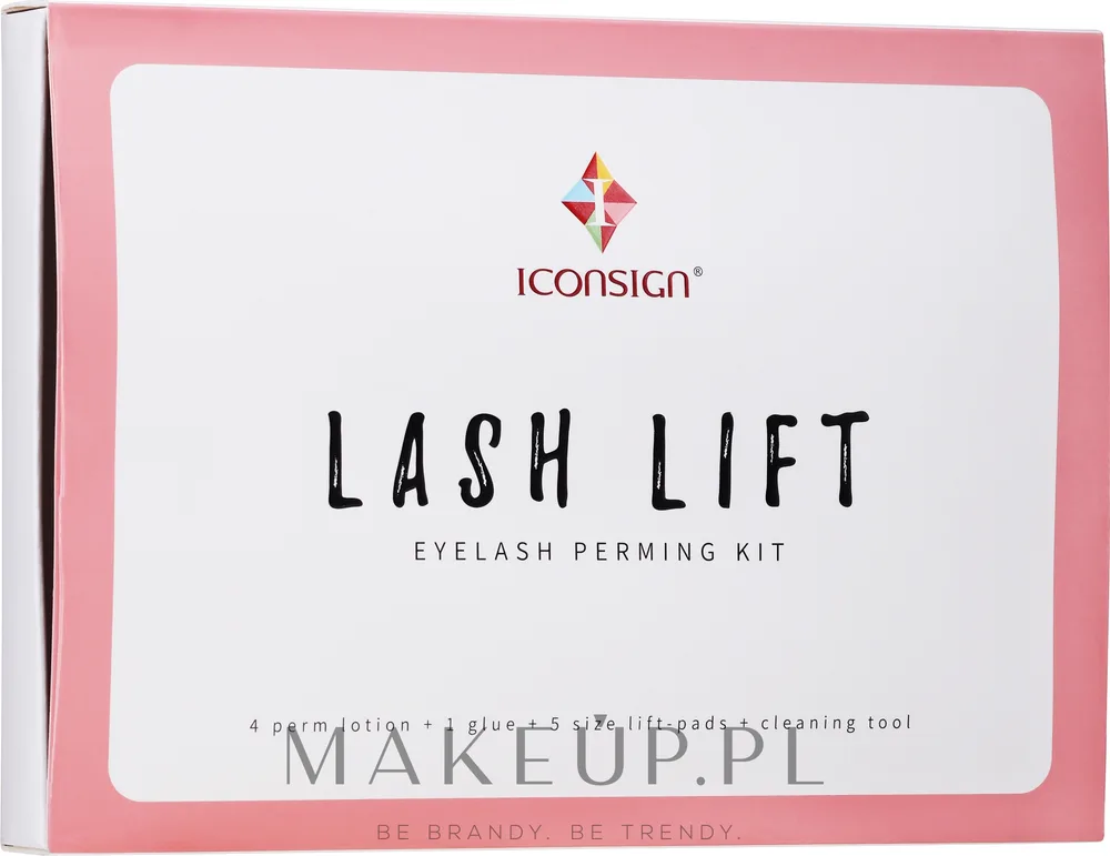 Набор для ламинирования и наращивания ресниц Iconsign, 10 продуктов
