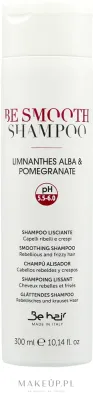 Разглаживающий шампунь Be Hair Be Smooth с маслом лимнантеса и гранатом, для непослушных волос, 300 мл
