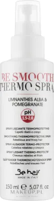 Термозащитный спрей для волос Be Hair Be Smooth Thermo Spray разглаживающий, против пушения, 150 мл