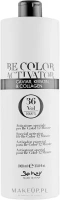 Окислитель для волос Be Hair Be Color Activator с икрой, кератином и коллагеном, 10,8%, 1000 мл