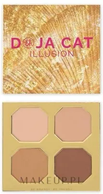 Палетка для контуринга лица BH Cosmetics X Doja Cat Illusion Powder Contour Palette