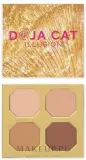 Палетка для контуринга лица BH Cosmetics X Doja Cat Illusion Powder Contour Palette, оттенок Deep — фото 1
