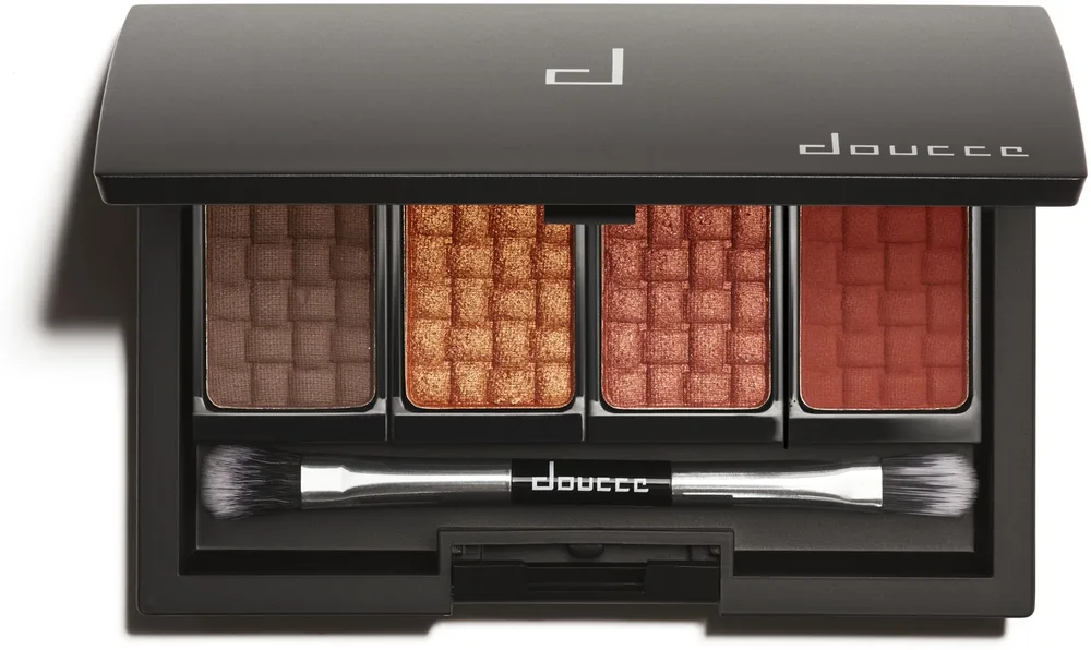 Палетка теней для век Doucce Freematic Eyeshadow Quad 4 оттенка, оттенок 22 - Sun Catcher