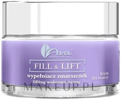 AVA Laboratorium Ava Laboratorium Fill & Lift Anti-Wrinkle Face Cream - Крем для лица AVA Fill & Lift против морщин с пептидами 50 мл