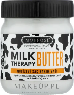 Масло для волос Morfose Milk Therapy Butter питательное, с кератином и молочными протеинами, 200 мл
