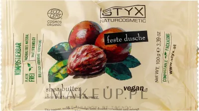 Твёрдое мыло для душа Styx Naturcosmetic Shea Butter с маслом ши, 100 г