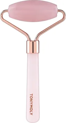 Роллер для массажа лица Tony Moly Face Roller из натурального розового кварца, 1 шт